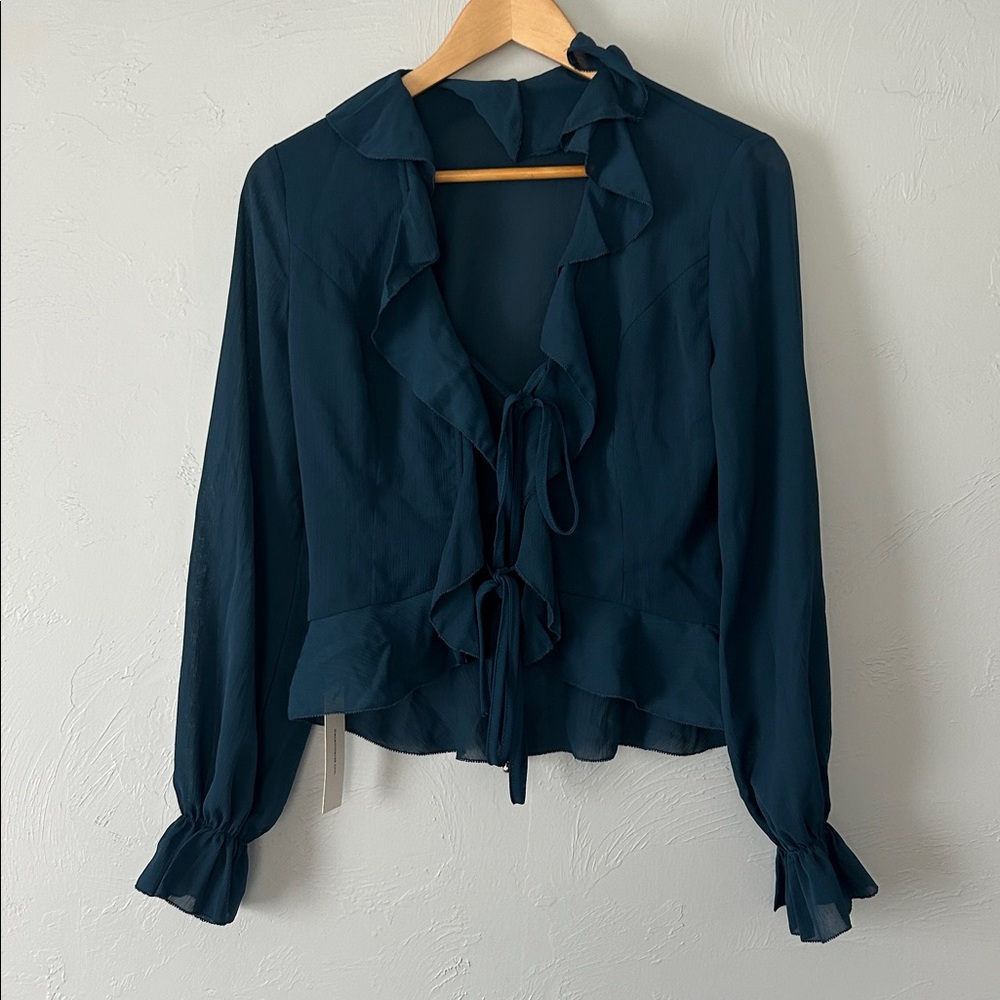 Commense Teal Ruffled Skort Set - Picture 5 of 10